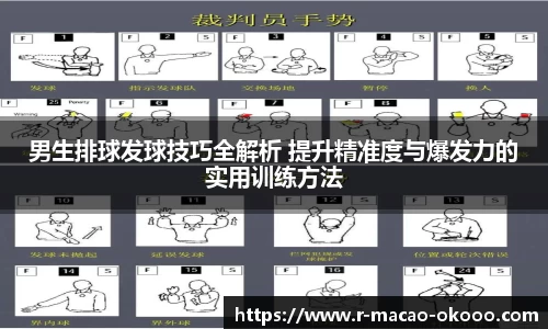 男生排球发球技巧全解析 提升精准度与爆发力的实用训练方法